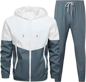 Chándal de Invierno para Hombre con Capucha, de Calidad Superior, 100% Algodón, Transpirable, Ligero, Lavable, con Estampado Personalizado - Product Image 3