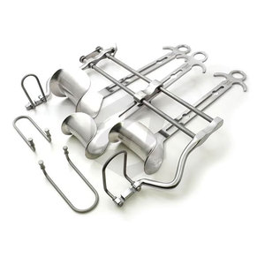 Écarteur abdominal Balfour 7 pouces, manuel, pour chirurgie vétérinaire, en acier inoxydable allemand, certifié CE, MOL Surgery - Product Image 3