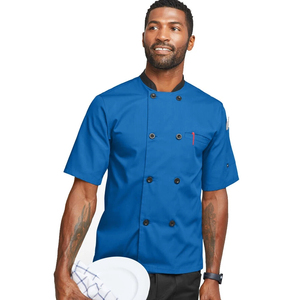 เสื้อเชฟโรงแรมและร้านอาหารคุณภาพสูง ออกแบบตามสั่ง OEM ผลิตจากโรงงานโดยตรง - Product Image 1