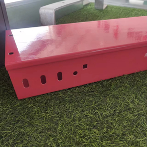 Industrial Steel <b>Waterproof</b> and Fireproof Solid Bottom 18 Inches Ventilated Cable Tray - Product Image 1