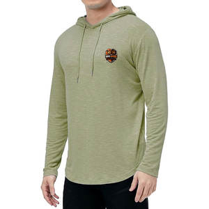 Sweat-shirts de sport pour hommes, coupe classique, motif uni, design décontracté pour l'hiver, pour les entraînements quotidiens à la salle de sport et l'utilisation en extérieur - Product Image 2