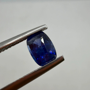 Zafiro Azul Natural de Sri Lanka para Joyería, 1.11 CT, Piedra Calentada, 7*5 MM, Precio al por Mayor de Piedras Preciosas - Product Image 1