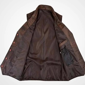 Chaleco de Cuero para Motocicleta para Hombre, Chaleco de Motociclista Premium - Product Image 4