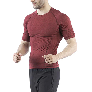 <b>Men's</b> Rash Guard Full Sleeve Workout <b>Shirt</b>-Stretchable Spandex/Nylon Fabric Anti-UV Protection Quick Dry Customizable Design - Product Image 4
