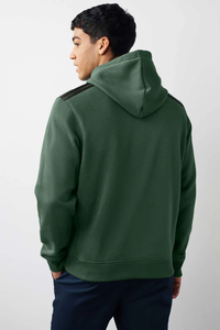 เสื้อฮู้ดเสื้อสวมหัวผ้าฟลีซปักลายใบไม้เมเปิ้ลสำหรับผู้ชาย - Product Image 2