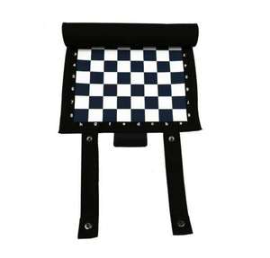 Échiquier pliable en vinyle avec motif à carreaux et coordonnées pour jeu intérieur et extérieur - Product Image 6
