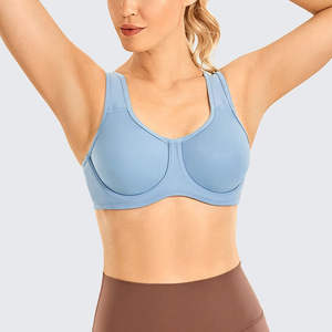 Sujetador Deportivo para Mujer, Más Vendido, de Alta Sujeción, con Tirantes Cruzados, Spandex/Nailon, Transpirable, de Secado Rápido, Tallas Grandes, Precio Competitivo - Product Image 1
