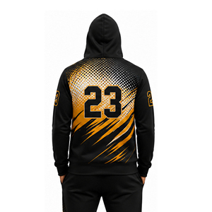 Sweat-shirts à capuche personnalisés pour hommes, impression par sublimation, vêtements de sport, entraînement en salle de sport, vêtements d'équipe, fitness, pull à capuche personnalisé - Product Image 5