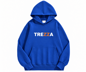 Sudadera con Capucha Negra para Hombre Trezza, Corte Regular, Felpa de Algodón, Informal, con Logotipo Estampado en la Parte Delantera, Estilo Otoñal - Product Image 5