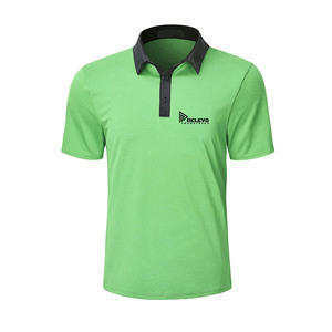 T-shirt décontracté vert à col rond et manches courtes pour homme Relevo Industries, 100 % coton jersey respirant, anti-boulochage, coupe ample - Product Image 4