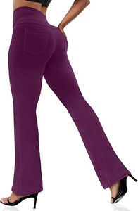 Pantalones Vaqueros de Mezclilla de Algodón para Mujer, Estilo Vintage, Corte Bootcut, Largura hasta la Rodilla, Cintura Media, Corte Regular, Sexy con Detalles Desgastados - Product Image 3