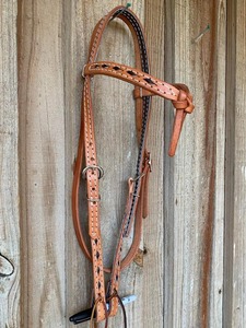 Brida para Caballo Occidental de Cuero Genuino/Cuero Sintético de Alta Calidad, Personalizable, para Montar a Caballo, Servicio OEM - Product Image 2