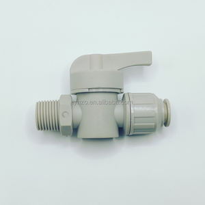 1/4 3/8 1/2 3/4 piezas de acoplamiento de tubería purificadora de agua accesorios de tubería adaptador de tubo RO para sistema RO - Product Image 5