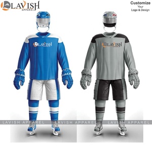 Ensembles d'uniformes de maillots courts de hockey sur glace sublimés sur mesure pour des performances optimales sur la patinoire - Product Image 3