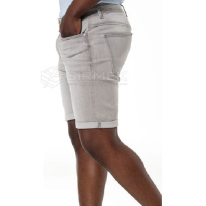 Shorts en jean modernes pour hommes avec tissu doux et confortable offrant une coupe décontractée pour un usage quotidien, offrant respirabilité et confort - Product Image 6