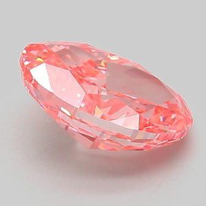 Diamants de laboratoire de qualité supérieure, couleur rose vif fantaisie, ovales, certifiés IGI, 2,50 carats, clarté VS2, prix direct usine. - Product Image 3
