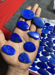 Cabujones de Lapislázuli Azul Natural Trimurti Gems - Grado AAA, Formas Variadas (20-50mm) |   Material suelto para la fabricación de joyas |   Venta al por Mayor - Product Image 2