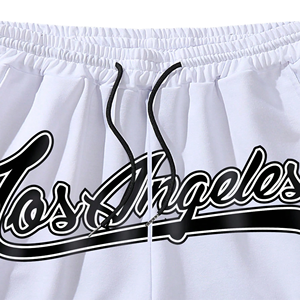 Shorts de basketball en mesh personnalisés avec logo, respirants, à séchage rapide, pour hommes, shorts de sport d'entraînement, coupe ample, uniforme de fitness - Product Image 3