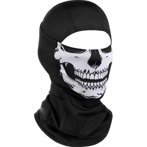 Pasamontañas con Diseño de Camuflaje Digital Azul Personalizable, Cubre Rostro Ajustable Unisex para Uso en Exteriores, Transpirable e Impermeable, Máscara de Poliéster - Product Image 6