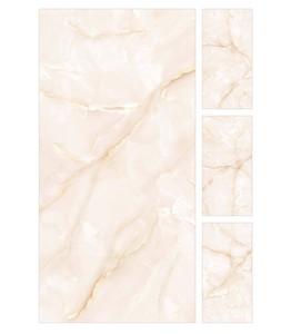 Carrelage en porcelaine poli Onyx Beige Octa Premier Choix 24x48, surface brillante, carreaux vitrifiés, appartement moderne, céramique Novac - Product Image 1