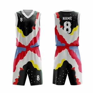 Premium <b>Heat</b> Transfer Basketball Uniforms with Reflective Logos - Product Image 2