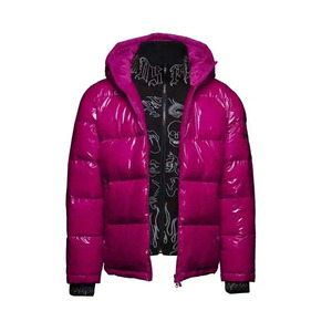 Men's Hooded Quilted Jacket Waterproof Windproof <b>Camouflage</b> Pattern 100% Polyester Thick Winter Outdoor Coat OEM Service - Product Image 1
