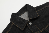 Veste en jean streetwear d'hiver OEM pour hommes, manches longues, écologique et imperméable, qualité supérieure, best-seller, design élégant
