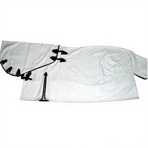 Manta para Caballo Personalizada, Relleno de Algodón, Tela de Lona de 21 oz, Impermeable, Manta de Media Silla, Correas de Pecho de PVC - Product Image 1