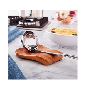 Reposacucharas de Madera de Acacia al Mejor Precio para la Encimera de la Cocina, Hecho a Mano por blossom craft india - Product Image 4