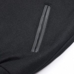 Chaqueta Varsity de Alta Calidad para Hombre, Bordado Chenille, Mangas de Cuero, Chaqueta Varsity Personalizada con Bordado - Product Image 4