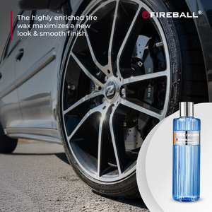 Fireball Tire Satin 500 ml (Azul) Abrillantador de Neumáticos con Acabado Satinado Natural para Autos, Motos y SUVs con Dióxido de Silicio - Product Image 3