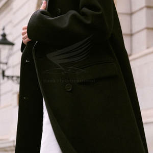 Abrigo Largo de Invierno para Mujer de Alta Calidad, Largo, de Lona, Transpirable, Informal, en Oferta - Product Image 6