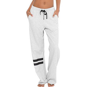 Pantalones de Estar por Casa de Corte Holgado Tipo Boyfriend, Suaves y Cómodos, Joggers Casuales para Uso Diario, Pantalones de Descanso Acogedores para el Hogar y Viajes - Product Image 1
