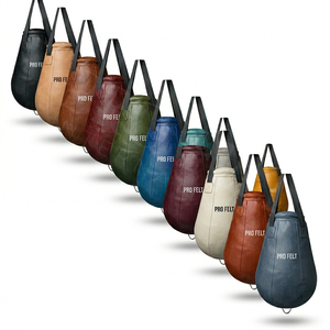 Sac de frappe en cuir imprimé multi-usages pour l'entraînement à domicile et en salle de sport, Muay Thai, MMA, et coussin de frappe anti-stress - Product Image 1