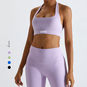 Soutien-gorge de sport pour femme de haute qualité, respirant, à maintien élevé, avec fermeture frontale, idéal pour la gym, le fitness, le yoga, la course et l'entraînement - Product Image 1