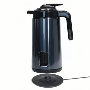 Hervidor Eléctrico Inalámbrico de Acero Inoxidable para el Hogar, Grado Alimenticio, 1500W, Apagado Automático, Capacidad de 2.3L, Protección contra Ebullición en Seco - Product Image 4