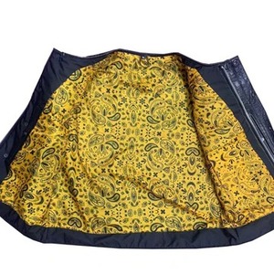 Chaleco de Motociclista de Cuero Acolchado Estilo Caza con Grabado de Cocodrilo para Hombre, Chaleco de Motociclista con Espacio Oculto para Portación de Armas - Product Image 5