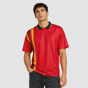 Camiseta Deportiva Casual de Manga Corta para Hombre, Cuello Redondo, Selección Española de Fútbol, Mundial 2026 - Product Image 4
