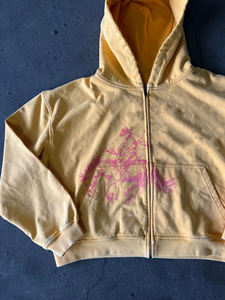 Sudadera con capucha de algodón con lavado ácido para hombre, de manga larga, de forro polar, estilo casual urbano - Product Image 3