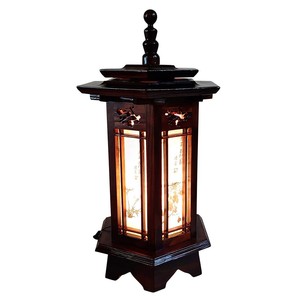 Lámparas de Mesa de Madera de Teca Tradicionales de Primera Calidad, Bases para Lámparas Ecológicas Hechas a Mano 100% en Color Marrón/Dorado, Duraderas y Ligeras, 31x14x14cm |   OEM - Product Image 5