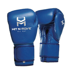 Guantes de Boxeo Hit N Move de Alta Calidad Premium con Logotipo Personalizado, Cuero Genuino de Vaca de Alta Calidad, Guantes de Boxeo MMA Muay Thai - Product Image 5