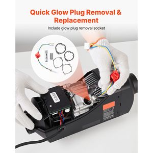 8V Glow <b>Plug</b> Repair Kit Compatible with 5KW 8KW Parking <b>Heater</b> Maintenance Kit with Atomization Mesh Auto Repair Tool - Product Image 6