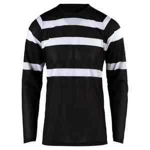 เสื้อเจอร์ซีย์มอเตอร์ไซค์สำหรับแข่งแบบสั่งทำ OEM พิมพ์ลายด้านหน้าสำหรับผู้ชาย แห้งเร็ว ระบายเหงื่อได้ดี ผลิตจากโพลีเอสเตอร์ สำหรับมอเตอร์ครอส MX ขายส่ง - Product Image 3