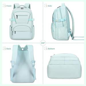 กระเป๋าเป้สะพายหลังโพลีเอสเตอร์คุณภาพสูงปรับแต่งได้ กันน้ำ เหมาะสำหรับนักเรียนและการเดินทาง - Product Image 6