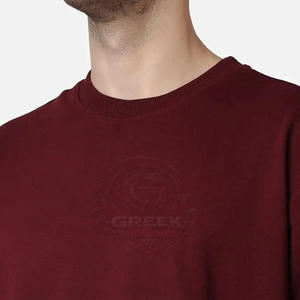 T-shirts pour hommes de qualité supérieure, légers, respirants, à séchage rapide, mélange coton/polyester, coupe ample, manches courtes, col rond, impression numérique - Product Image 4