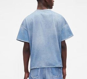 เสื้อยืดผู้ชายผ้าเรียบสีพื้น แห้งเร็ว ขายดี ราคาประหยัด - Product Image 2