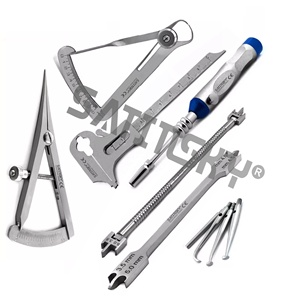 Instrumentos para Remover Coronas Dentales, Calibradores, Alicates para Coronas Temporales, Juego de Instrumentos Quirúrgicos para Implantes Dentales - Product Image 1