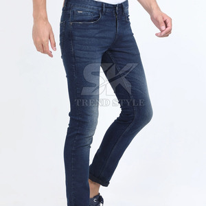Pantalones Vaqueros para Hombre de Último Diseño a Precio Razonable para Venta en Línea, Color Sólido, Múltiples Bolsillos - Product Image 4