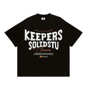 เสื้อยืดคอกลมทรงเข้ารูปผู้ชาย ผ้าฝ้าย 100% ขายส่ง |   การออกแบบอย่างเป็นทางการ |   ผ้าด็อบบี้ 250 กรัม |   ระบายอากาศได้ดี เป็นมิตรกับสิ่งแวดล้อม |   รวดเร็ว - Product Image 1