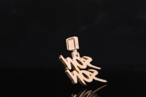 The ice LEGACY เพชรเย็นที่กำหนดเองตัวเลขโรมันสแตนเลส hip hop unisex จี้ชุบเงิน - Product Image 2